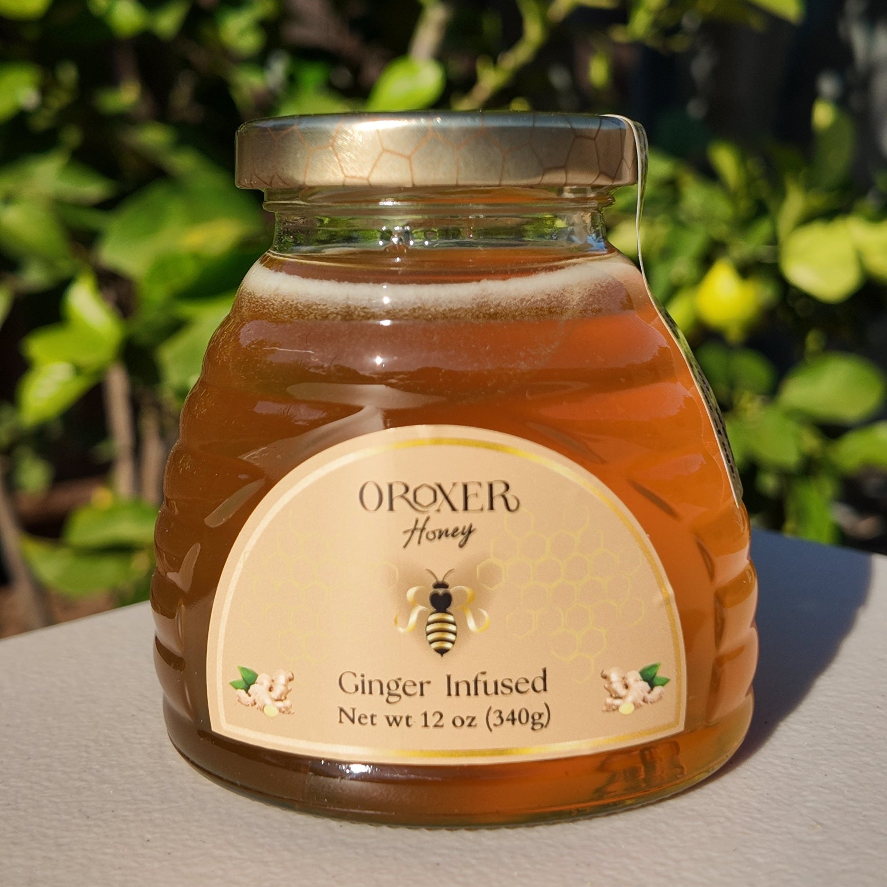 Honey, honeycomb, bee, pollen, miel, abeja, penca, jenjibre, ginger